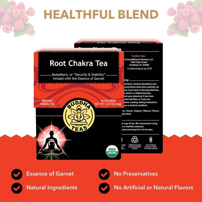 Buddha Teas Organic Root Chakra Tea - Image 3